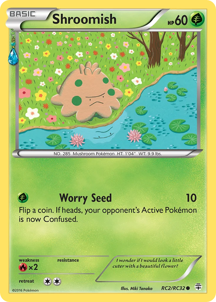 Shroomish Pokemon card
