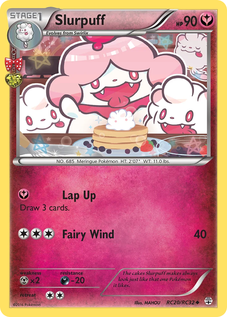 Slurpuff Pokemon card