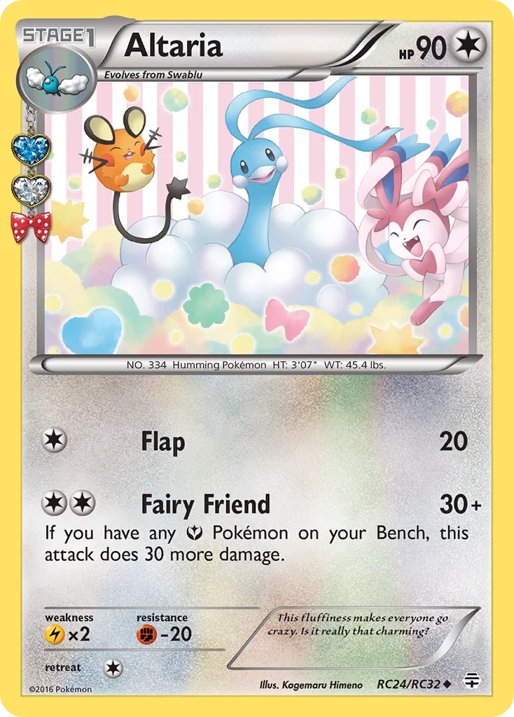 Altaria Pokemon card