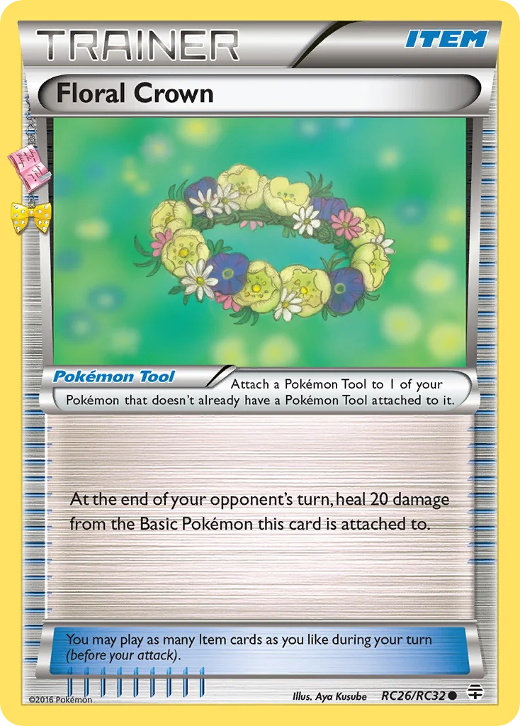 Floral Crown Pokemon card