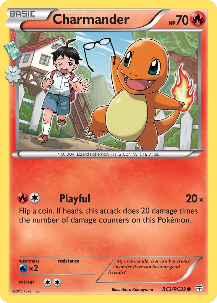 Charmander Pokemon card