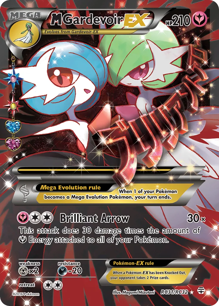 M Gardevoir-EX Pokemon card