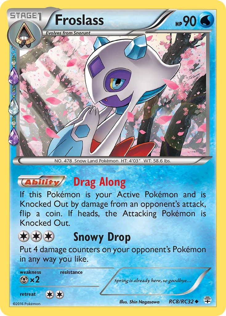 Froslass Pokemon card