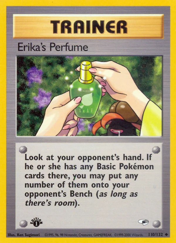 Erika's Perfume Pokemon card