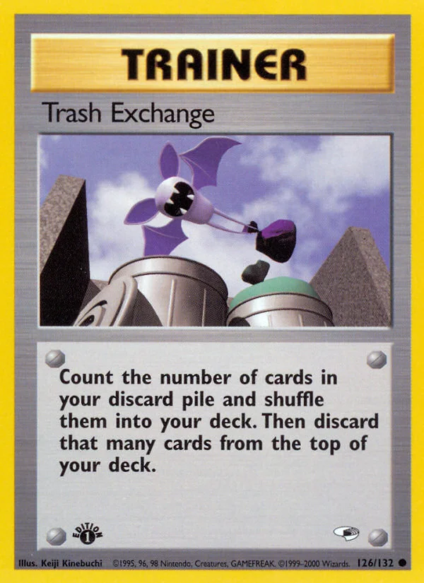 Trash Exchange Pokemon card