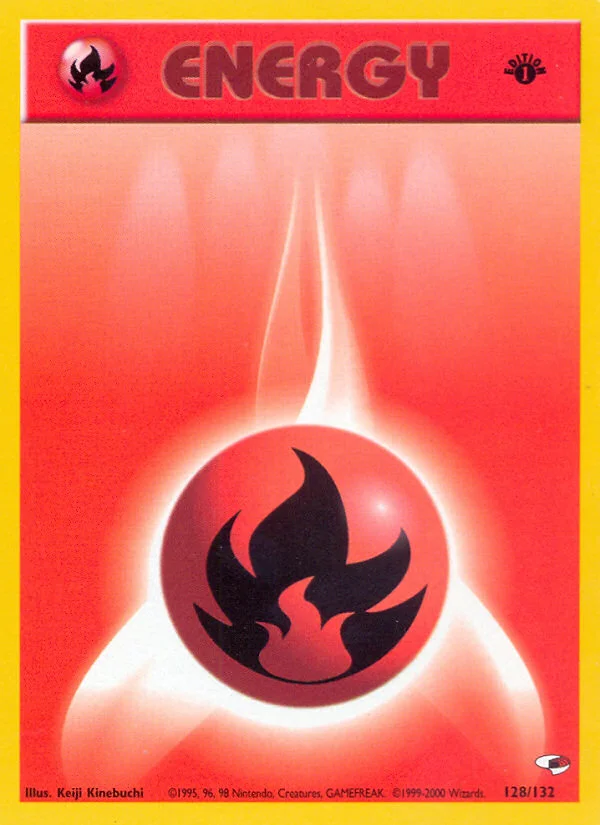 Fire Energy Pokemon card
