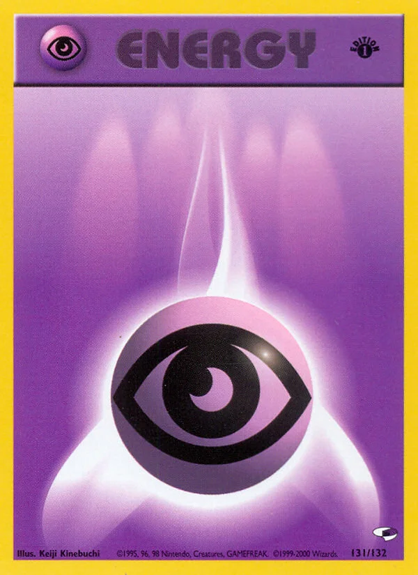 Psychic Energy Pokemon card