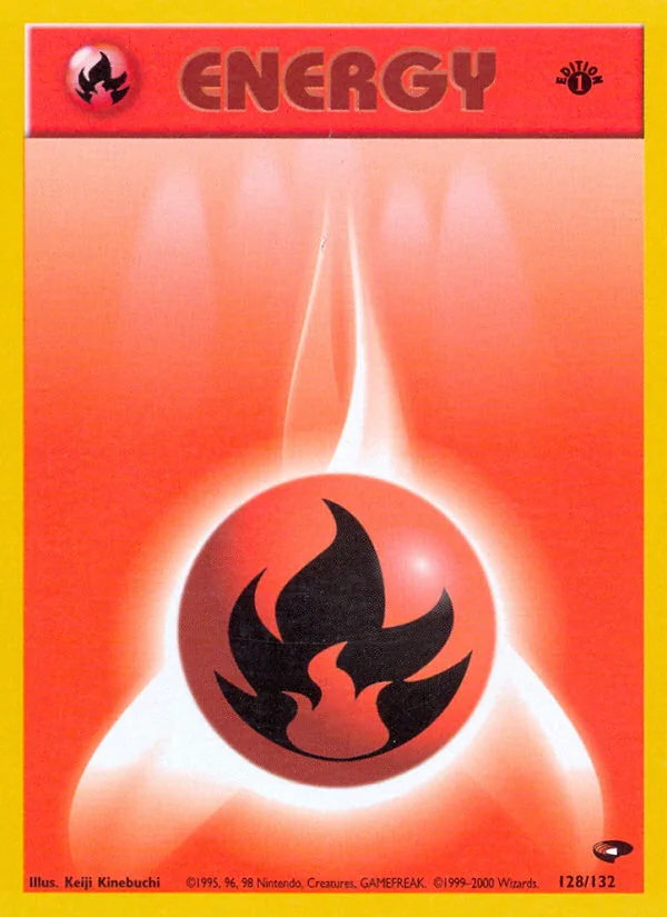 Fire Energy Pokemon card