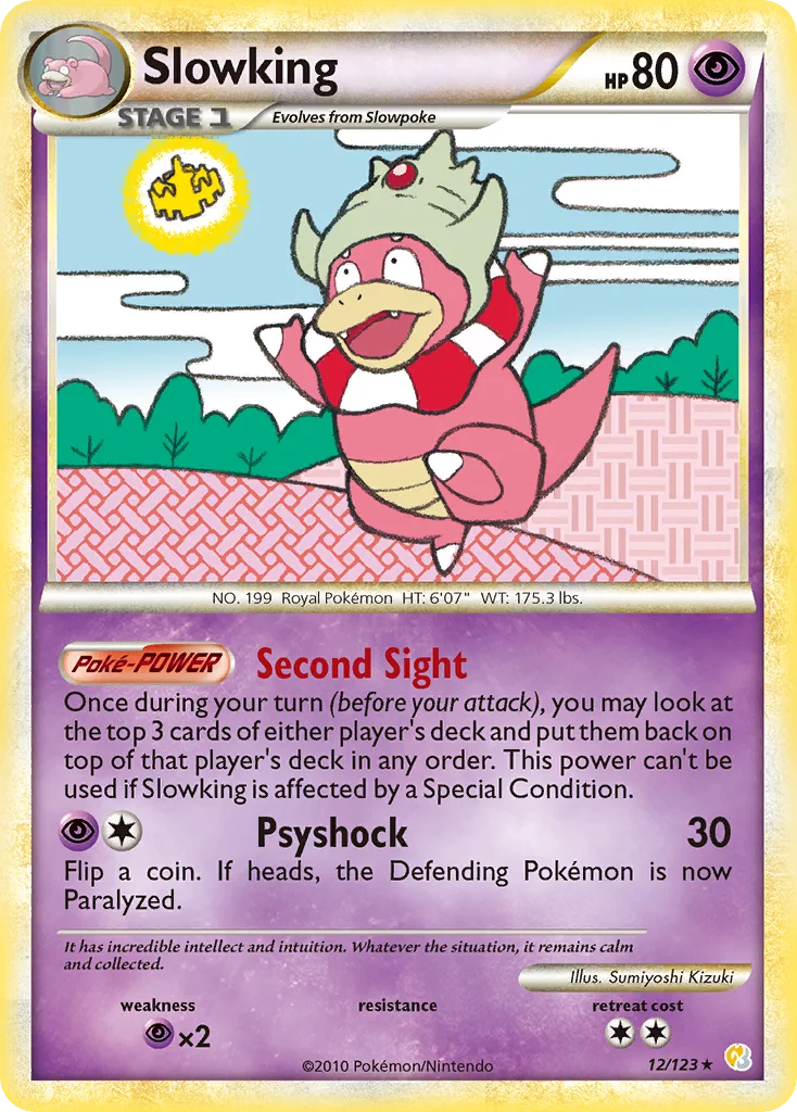 Slowking Pokemon card