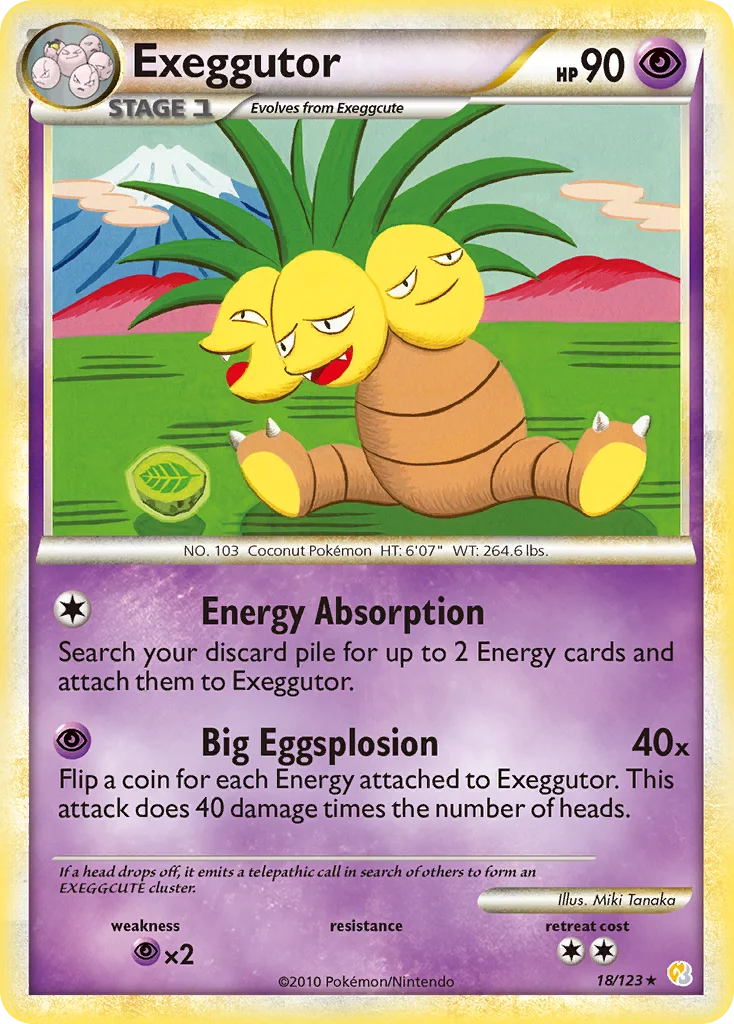 Exeggutor Pokemon card
