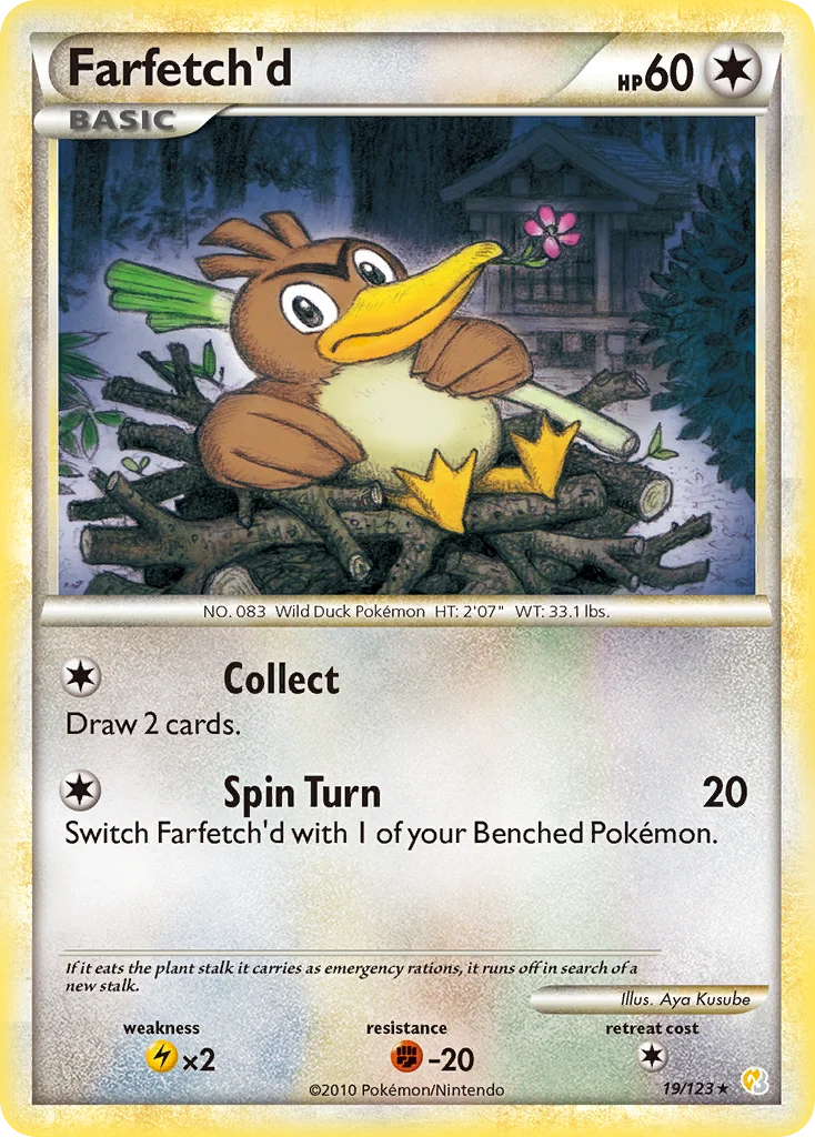 Farfetch'd Pokemon card