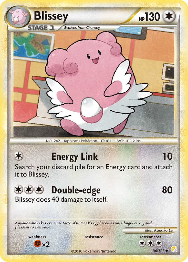 Blissey Pokemon card