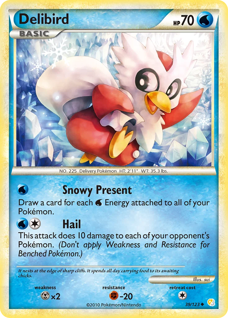 Delibird Pokemon card