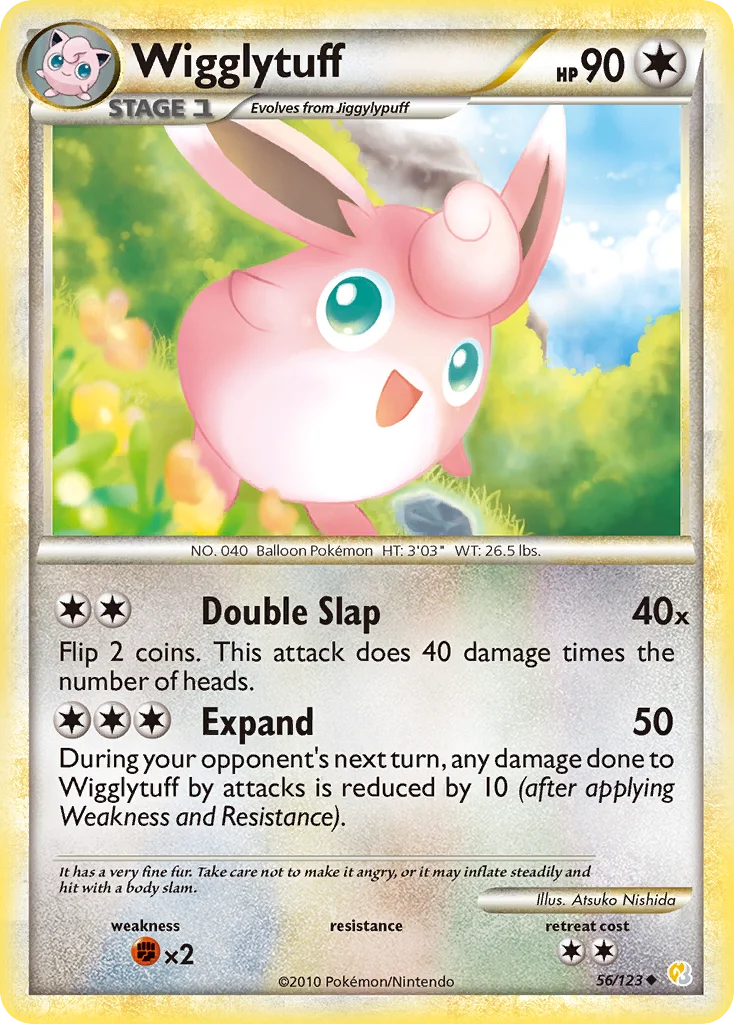 Wigglytuff Pokemon card