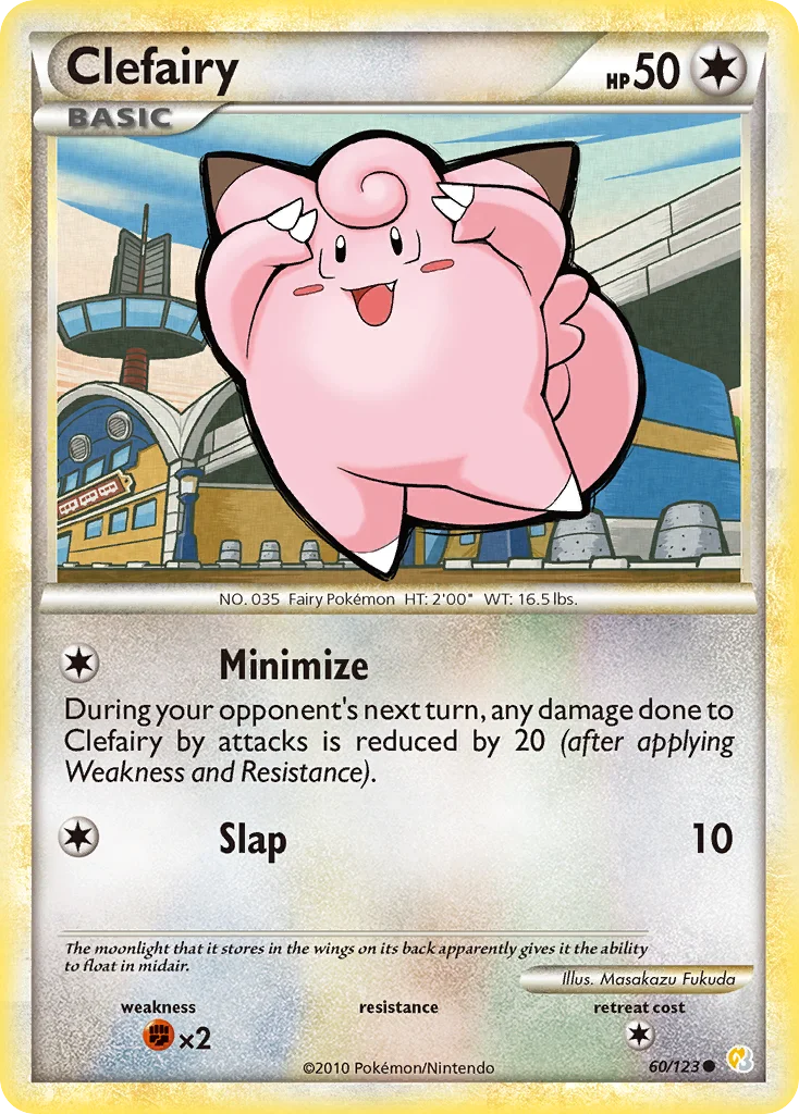 Clefairy Pokemon card
