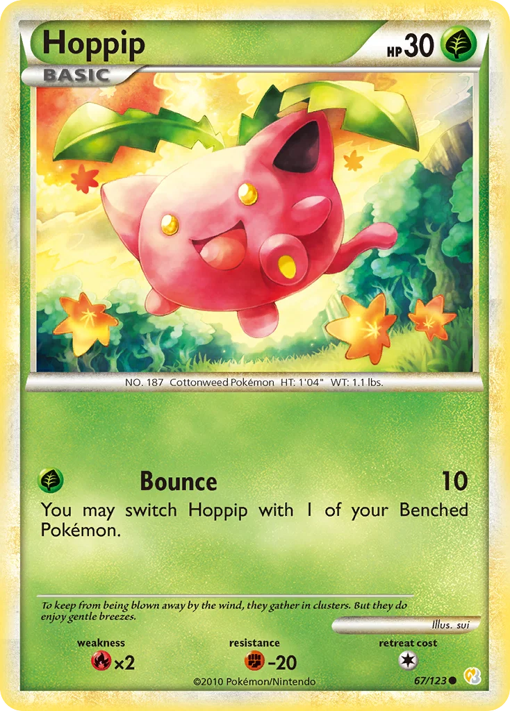 Hoppip Pokemon card