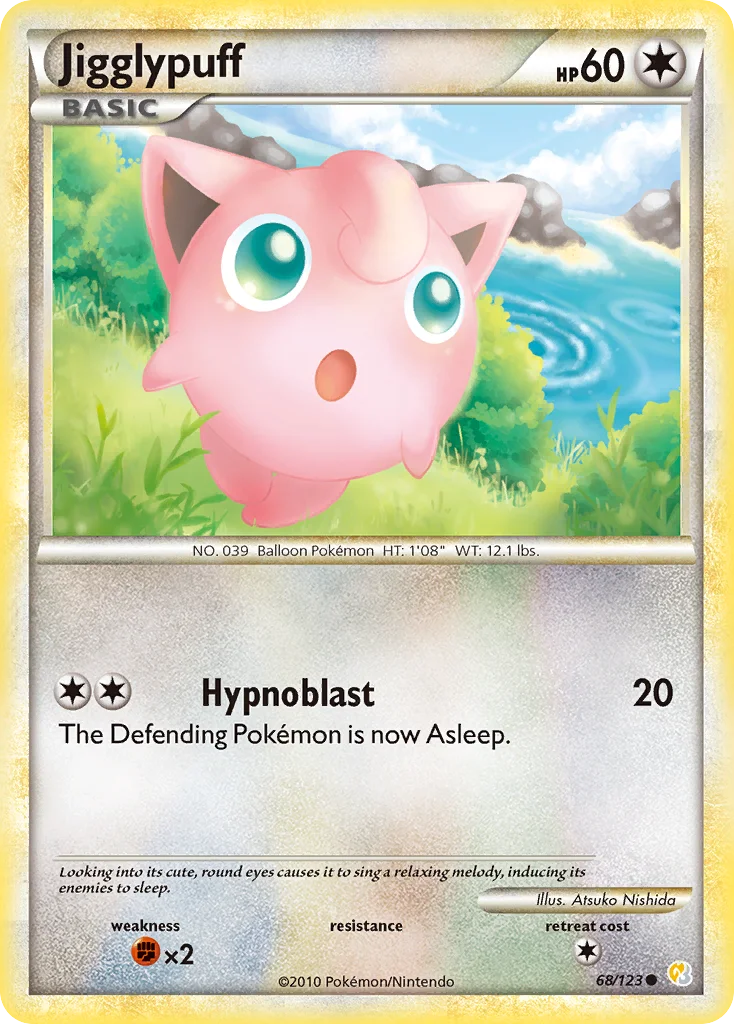 Jigglypuff Pokemon card