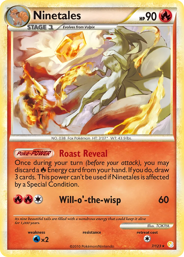 Ninetales Pokemon card