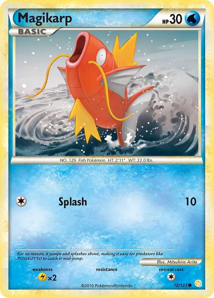Magikarp Pokemon card