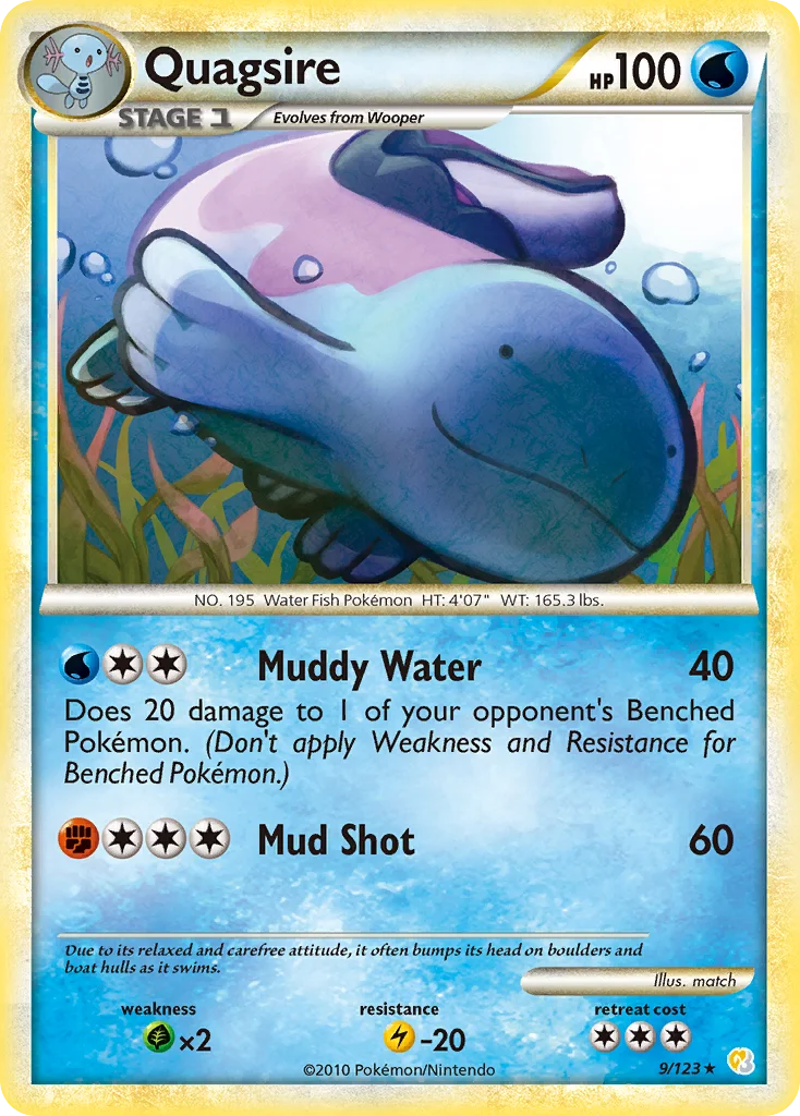 Quagsire Pokemon card
