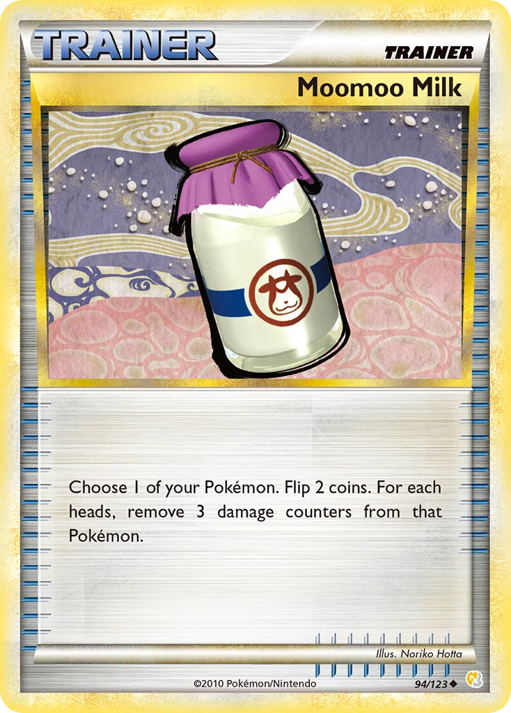 Moomoo Milk Pokemon card