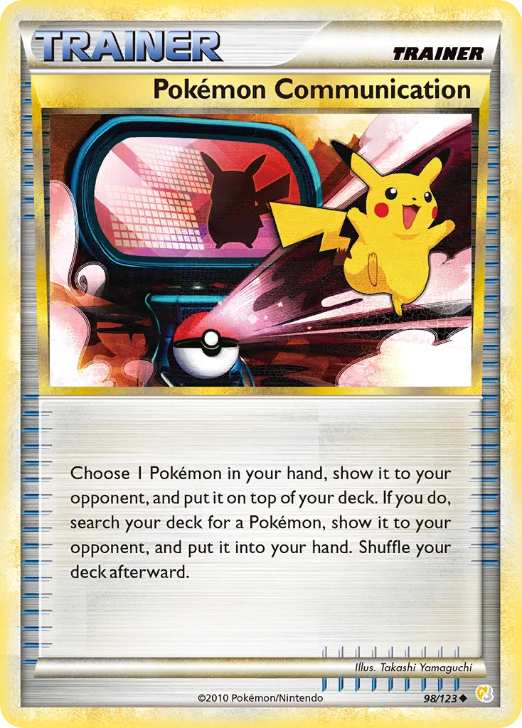 Pokémon Communication Pokemon card