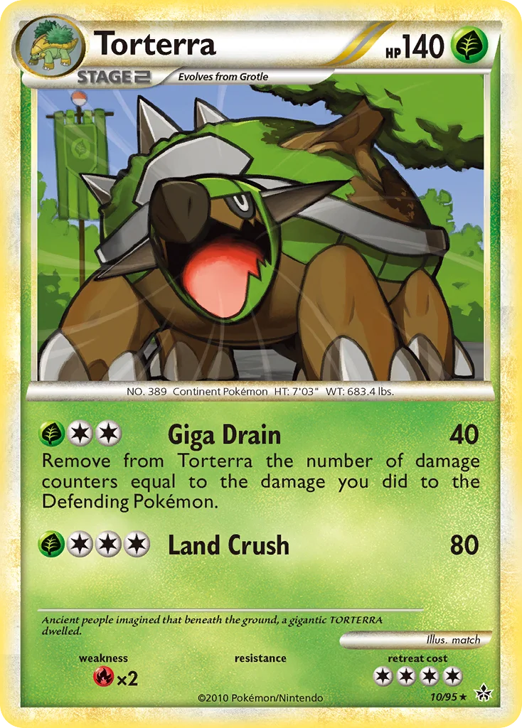 Torterra Pokemon card