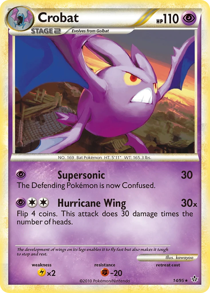 Crobat Pokemon card