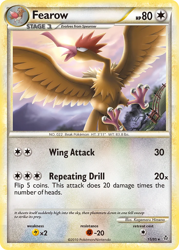 Fearow Pokemon card