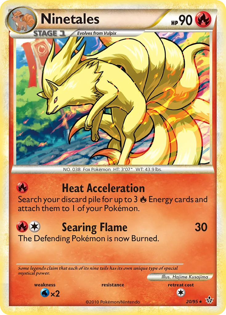 Ninetales Pokemon card