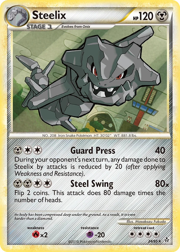 Steelix Pokemon card