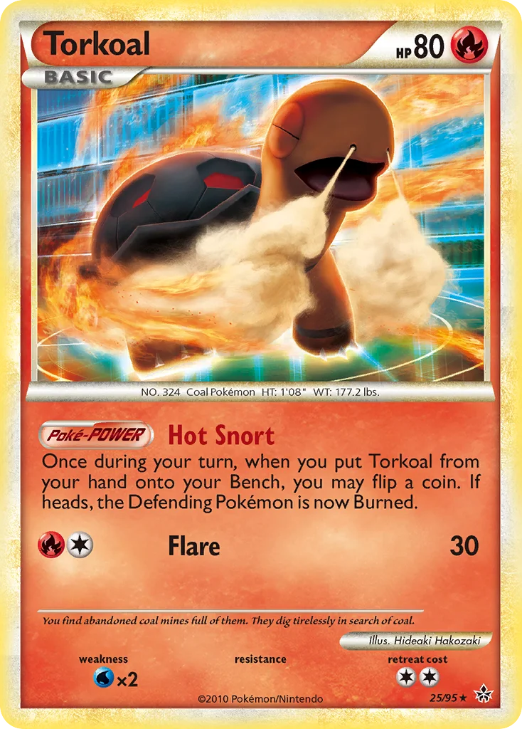 Torkoal Pokemon card