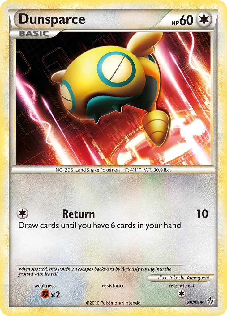 Dunsparce Pokemon card
