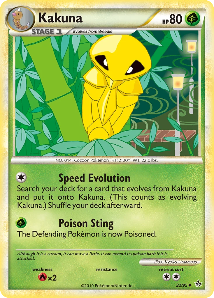 Kakuna Pokemon card