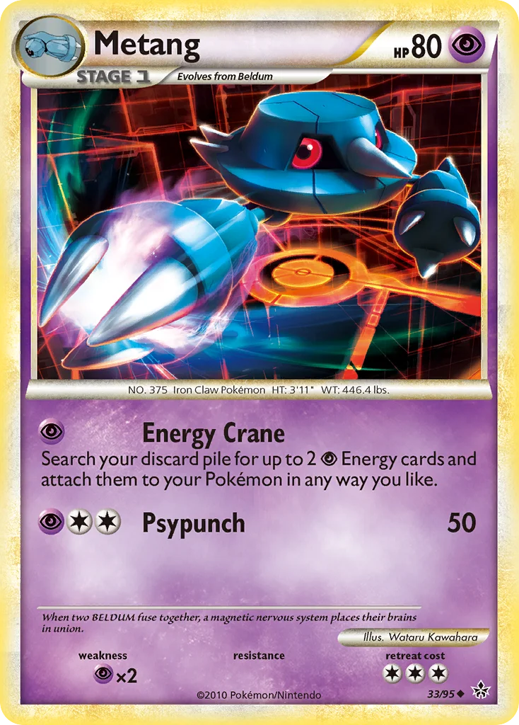 Metang Pokemon card