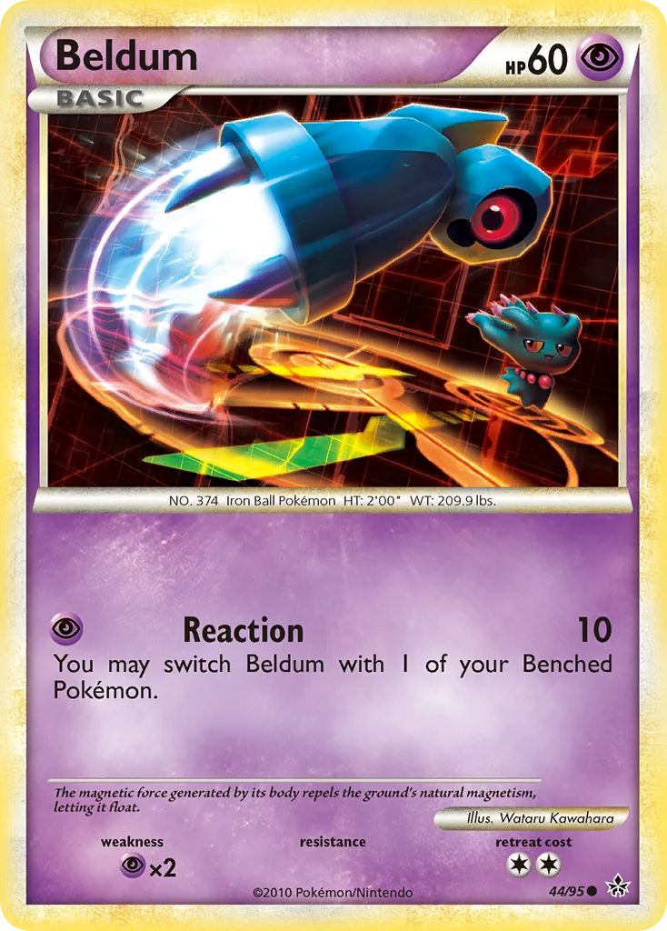 Beldum Pokemon card