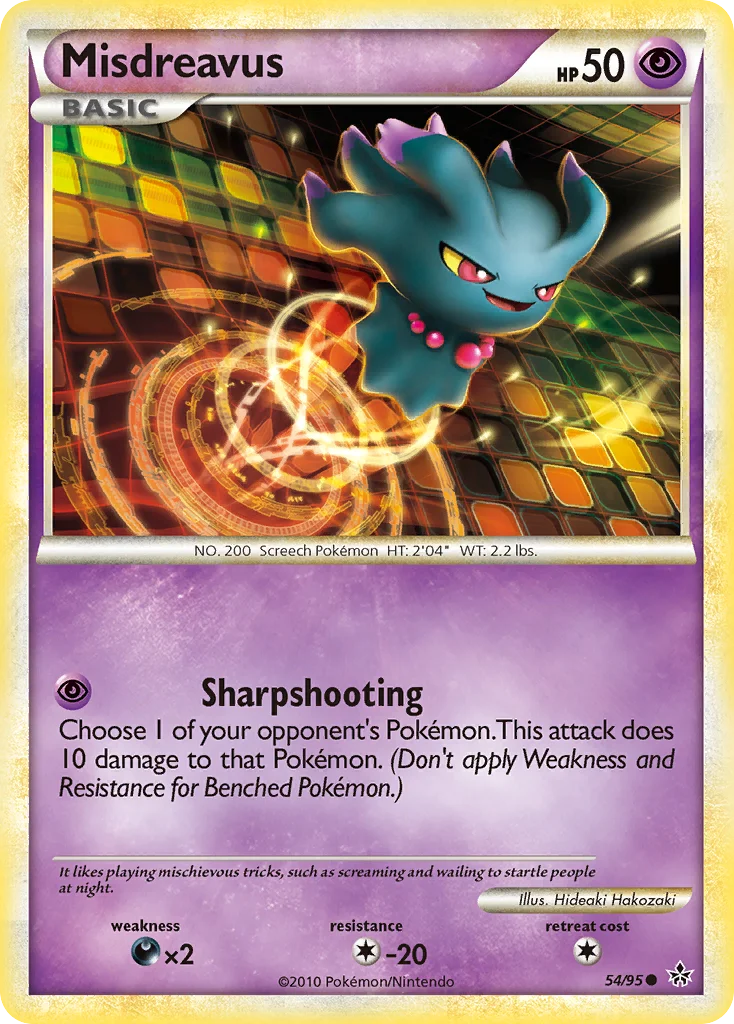 Misdreavus Pokemon card