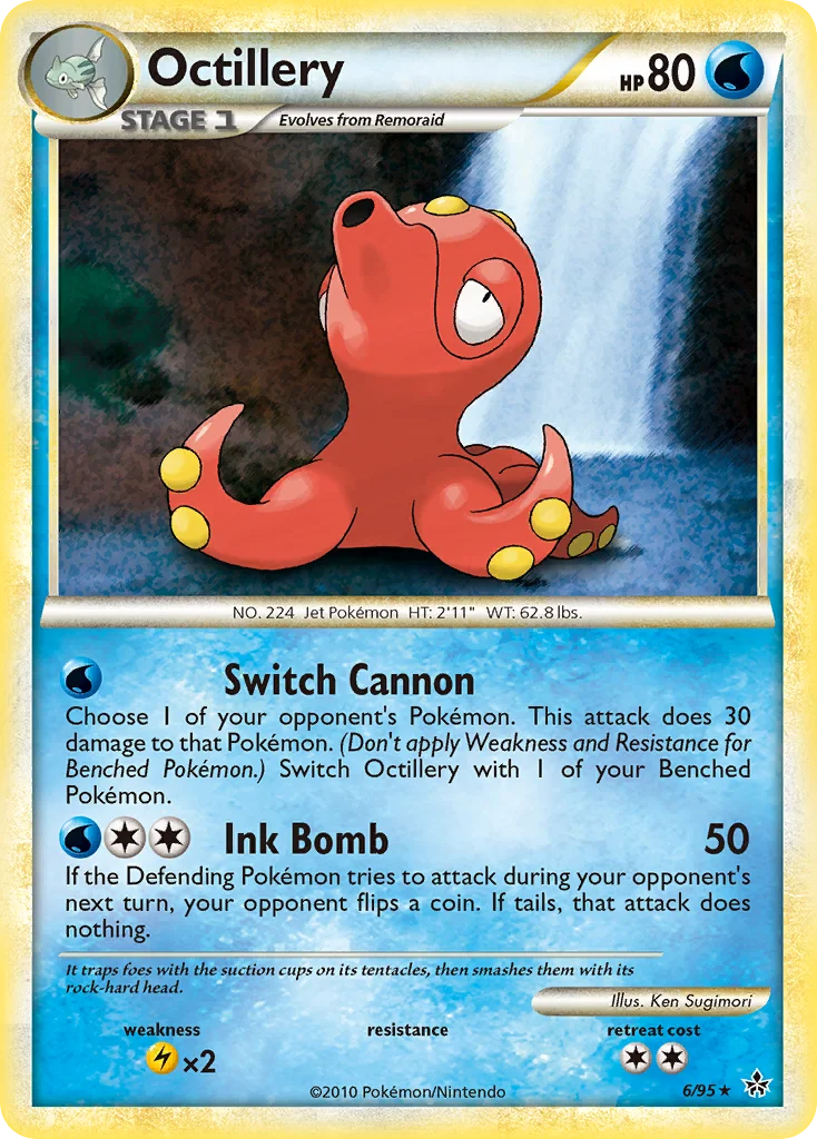 Octillery Pokemon card