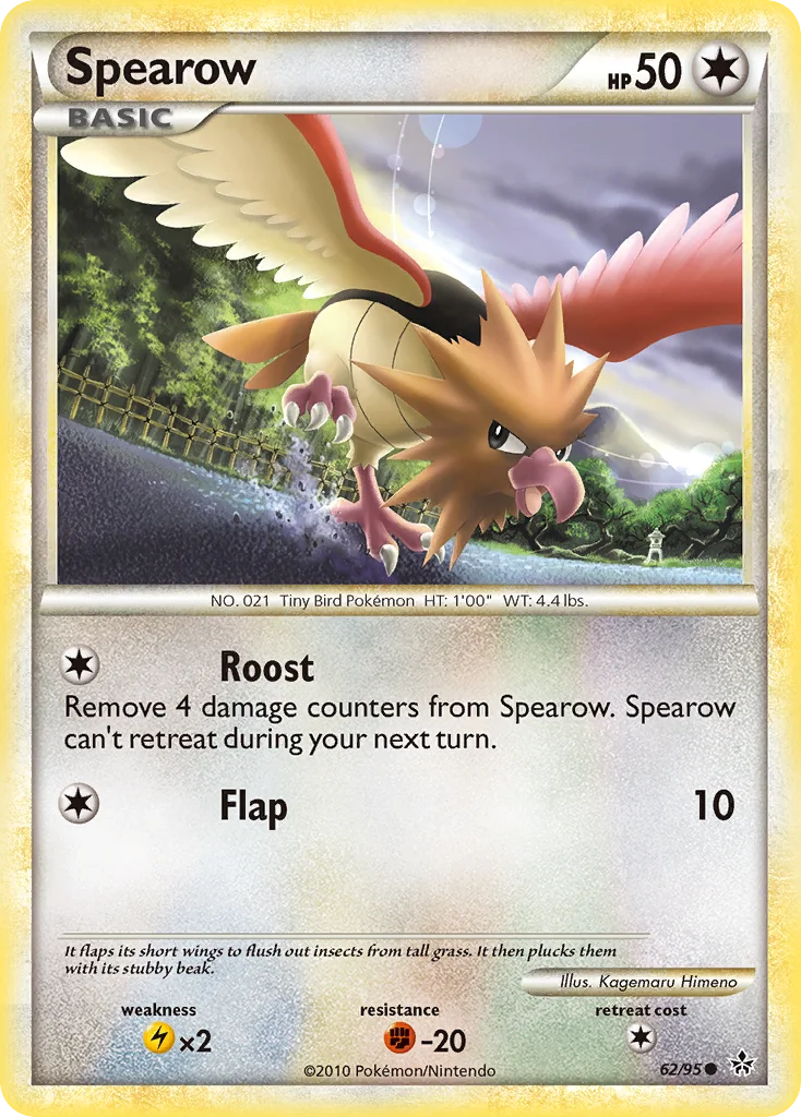 Spearow Pokemon card