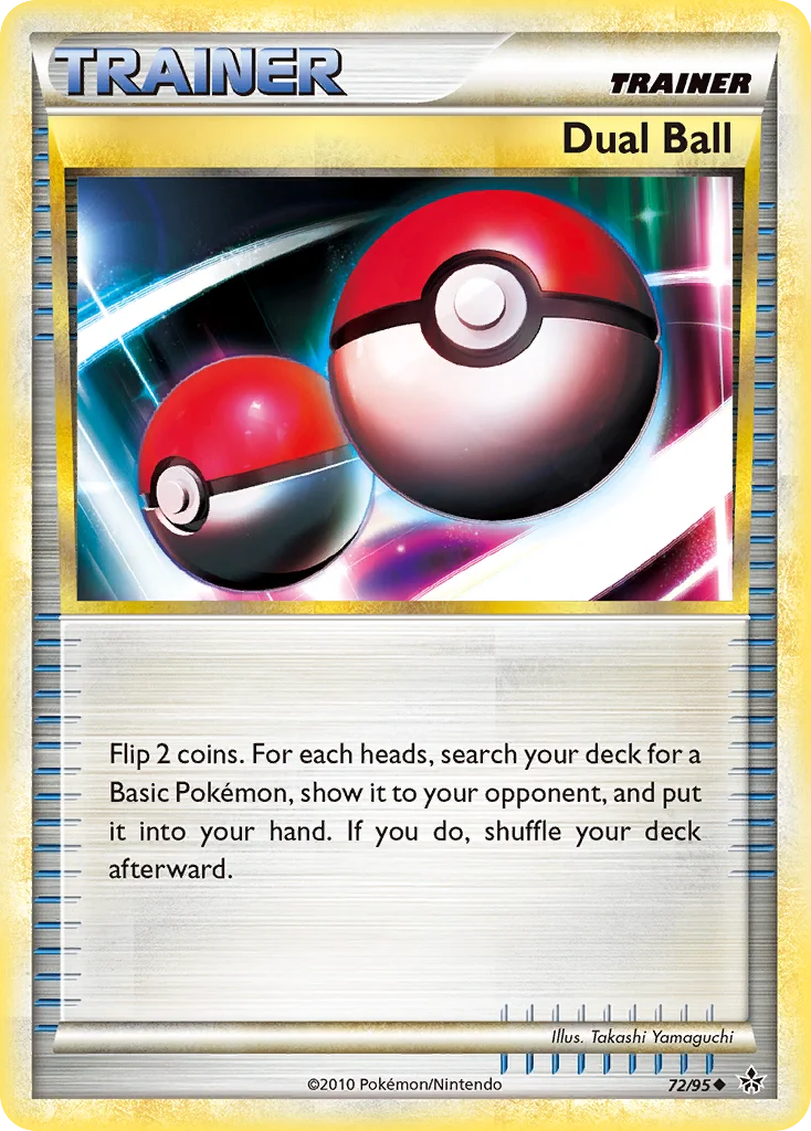 Dual Ball Pokemon card