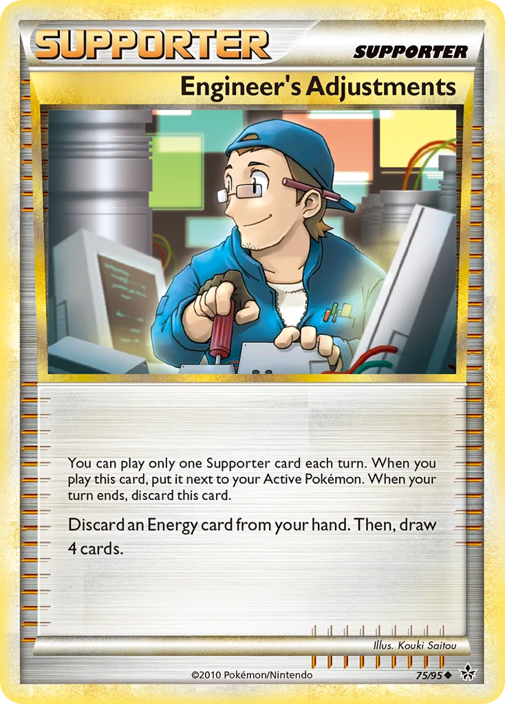 Engineer's Adjustments Pokemon card