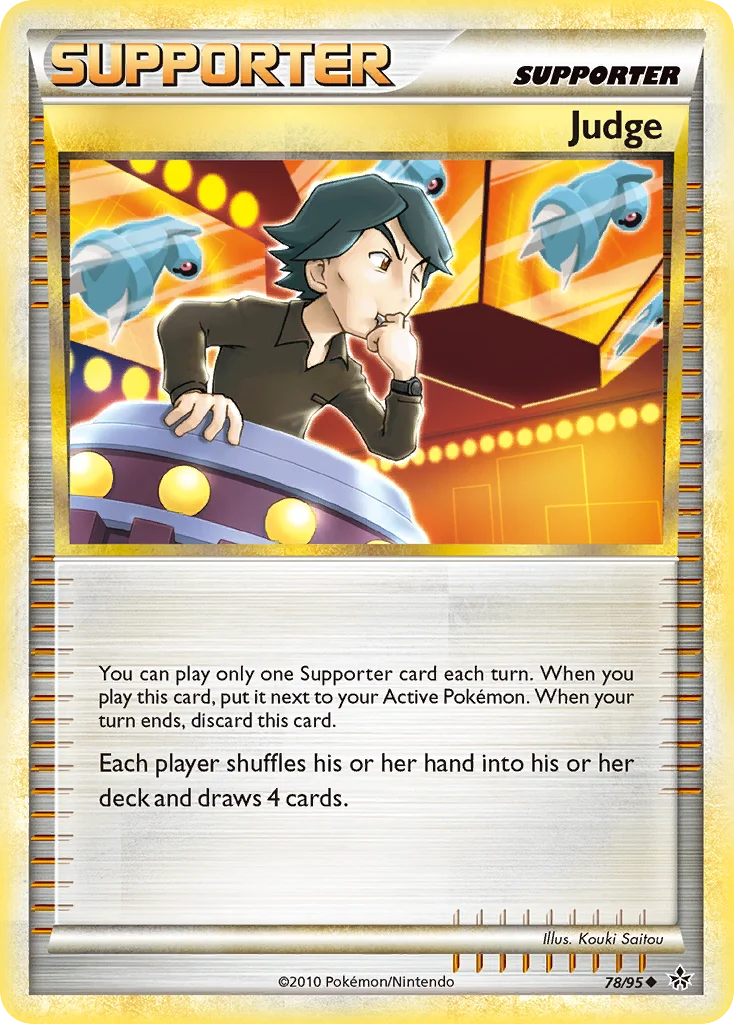Judge Pokemon card