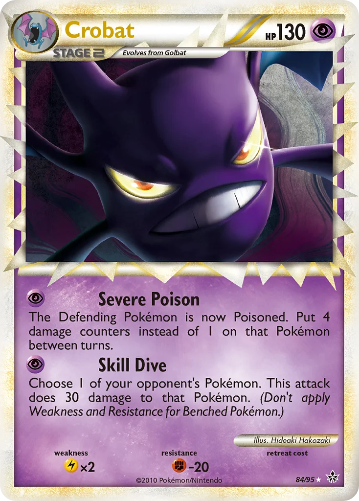 Crobat Pokemon card