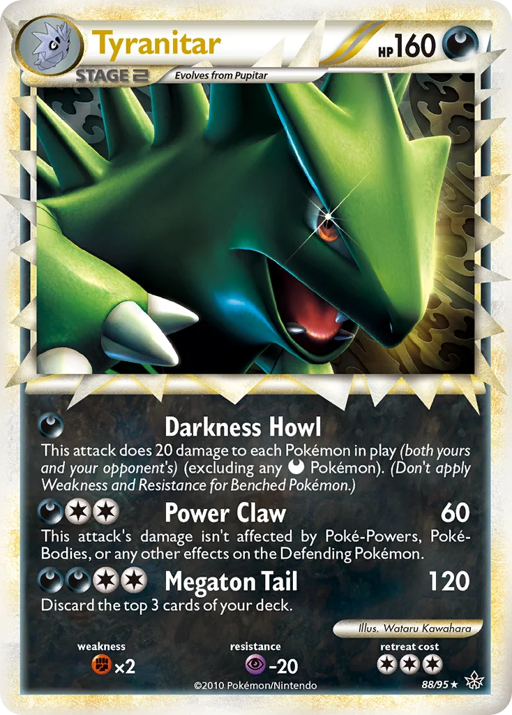 Tyranitar Pokemon card