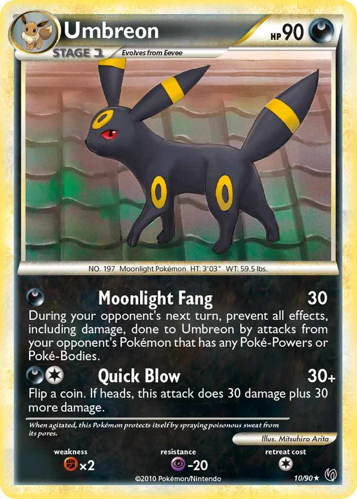 Umbreon Pokemon card