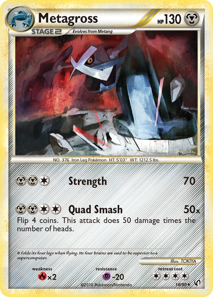 Metagross Pokemon card
