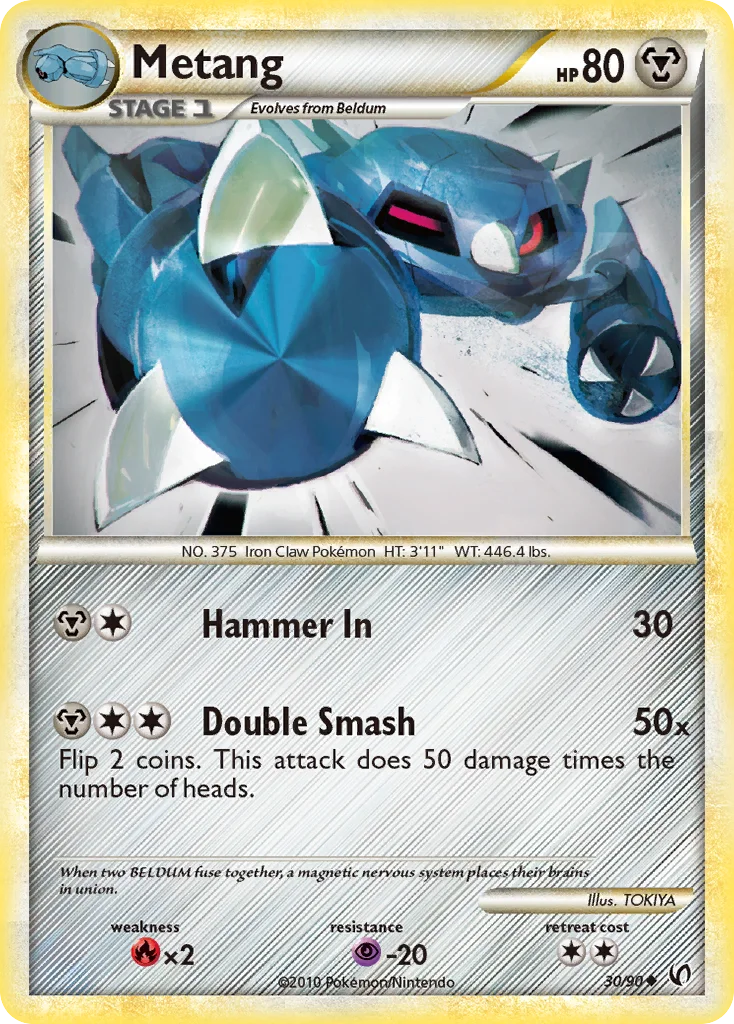 Metang Pokemon card