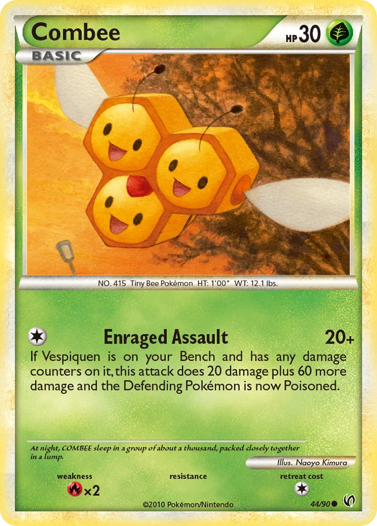 Combee Pokemon card