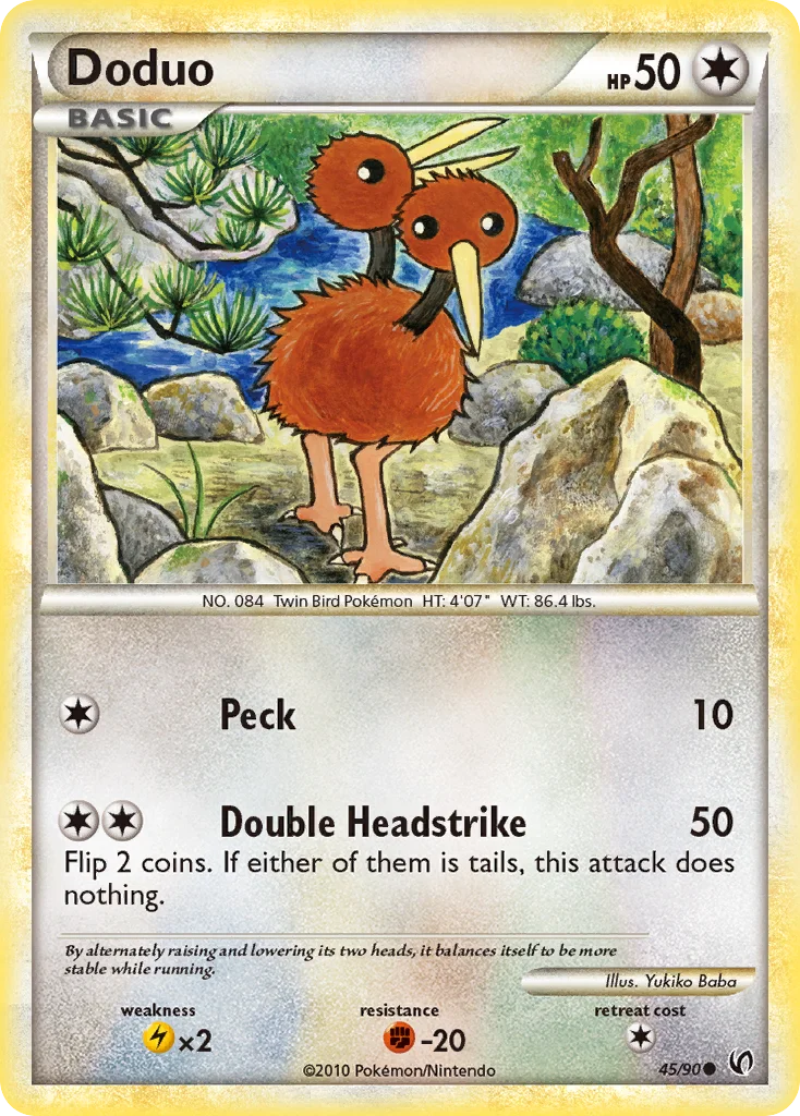 Doduo Pokemon card