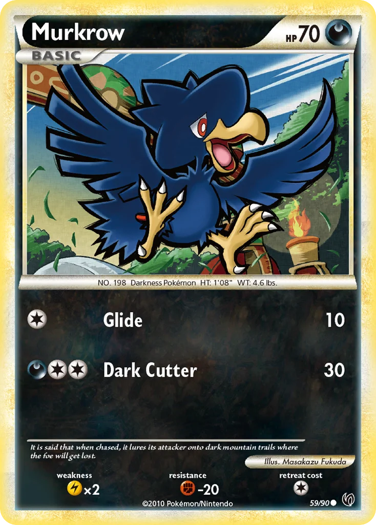 Murkrow Pokemon card